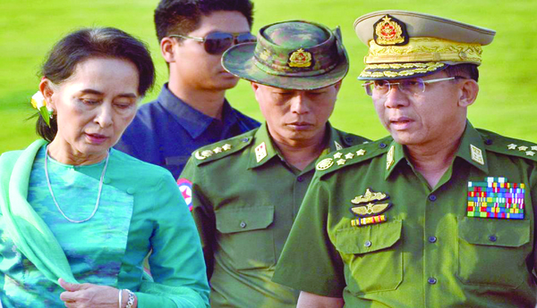 మయన్మార్‌లో మిలిటరీ కుట్ర