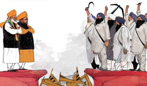 కార్పొరేట్‌-హిందూత్వ ఆధిపత్యానికి రైతు ఉద్యమం సవాల్‌