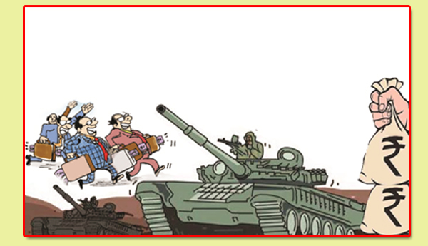 కార్పొరేట్లకే 'రక్షణ' బడ్జెట్‌