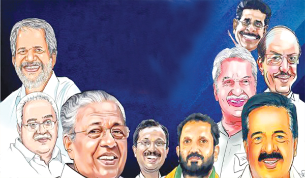 కేరళ ఎన్నికల సర్వేలు..నేతల స్వరాలు...