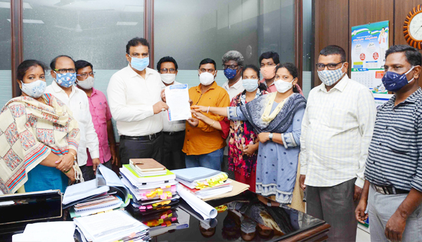 నెలాఖరులోగా జర్నలిస్టులకు అక్రిడిటేషన్లు.. ఎపిడబ్ల్యుజెఎఫ్‌ నేతలకు సమాచార కమిషనర్‌ హామీ