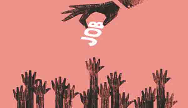 ఉపాధి రహిత వృద్ధి...పని కోసం యువత రద్దీ...