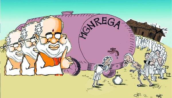 ఉపాధి హామీ ఉసురు తీస్తున్న కేంద్రం