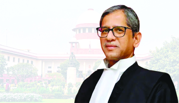 సుప్రీంకోర్టు పెదాన నాయమూర్తి ఎన్‌.వి రమణ 'సా' కు...