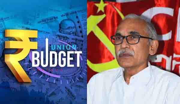 అభివృద్ధి నిరోధక బడ్జెట్‌ - ప్రజలకు నై, కార్పొరేట్లకు సై : బివి రాఘవులు