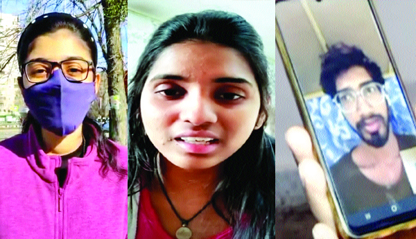 అమ్మా, నాన్నా.. భయంగా ఉంది.. : ఉక్రెయిన్‌లో చిక్కుకున్న వైద్యవిద్యార్థుల ఆందోళన