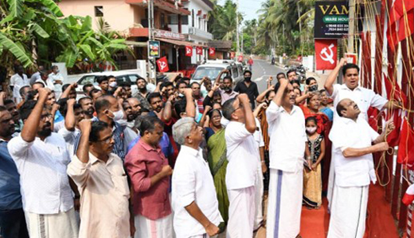 సిపిఎం జాతీయ మహాసభలకు సర్వాంగ సుందరం ముస్తాబైన కేరళ...