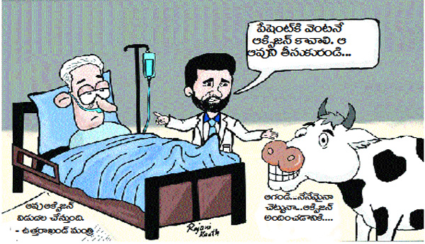 ఆక్సిజన్‌ వదిలే ఆవులున్నాయా?