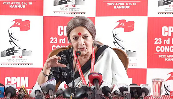 Brinda Karat : కేరళ విధానాలు దేశానికి ఆదర్శం : విలేకరుల సమావేశంలో బృందాకరత్‌