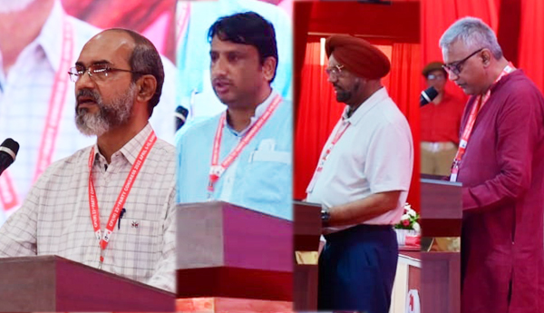 రాజకీయ తీర్మానంపై చర్చలో 35 మంది