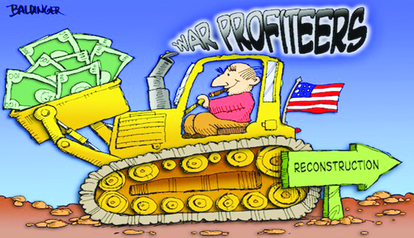 అమెరికాకు యుద్ధం ఓ లాభసాటి వ్యాపారం