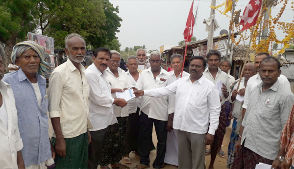 వ్యవసాయ మోటార్లకు నీటి మీటర్లను వ్యతిరేకించండి : సిపిఎం