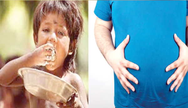 Hunger-pangs-overweight-in-india 