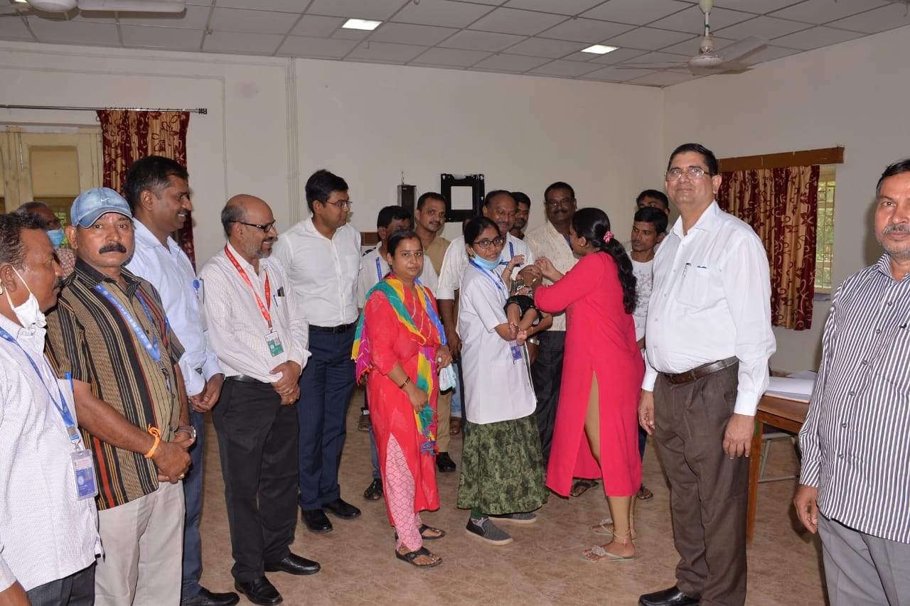 ఎన్‌ఎస్‌టిఎల్‌లో వ్యాక్సినేషన్‌ స్పెషల్‌ డ్రైవ్‌