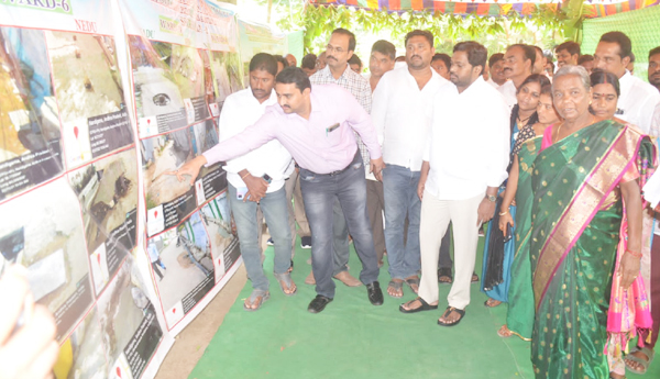 road repaires starts in nandigama