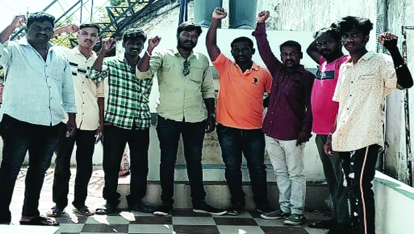 దళితుల నిరసన