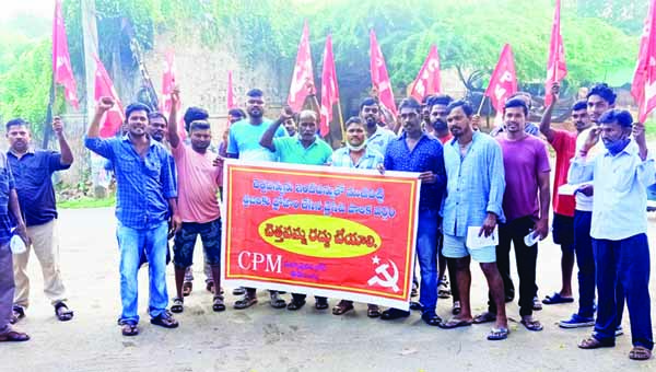 చెత్త పన్ను రద్దు చేసే వరకు పోరాటం : సిపిఎం