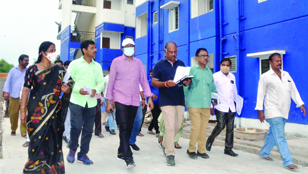 టిడ్కో గృహాలకు విద్యుత్తు సౌకర్యం కల్పించాలి : లకీëశ