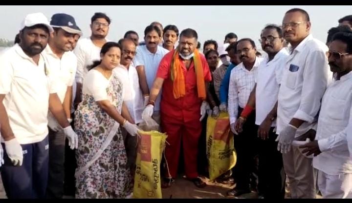 ఉత్సాహంగా సాగర తీర స్వచ్ఛత