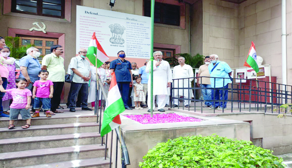 Lets-Protect-Constitutional-Values-Unveiling-of-National-Flag-at-CPM-Offices