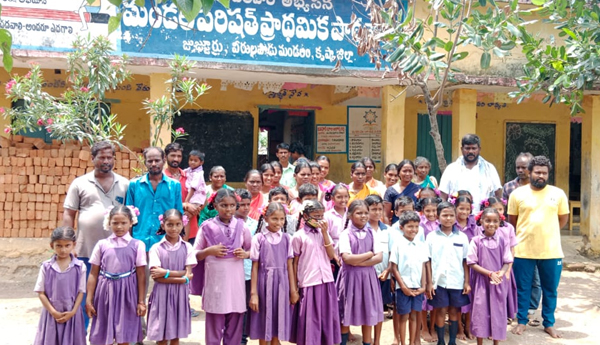 students and parents protest against school merge