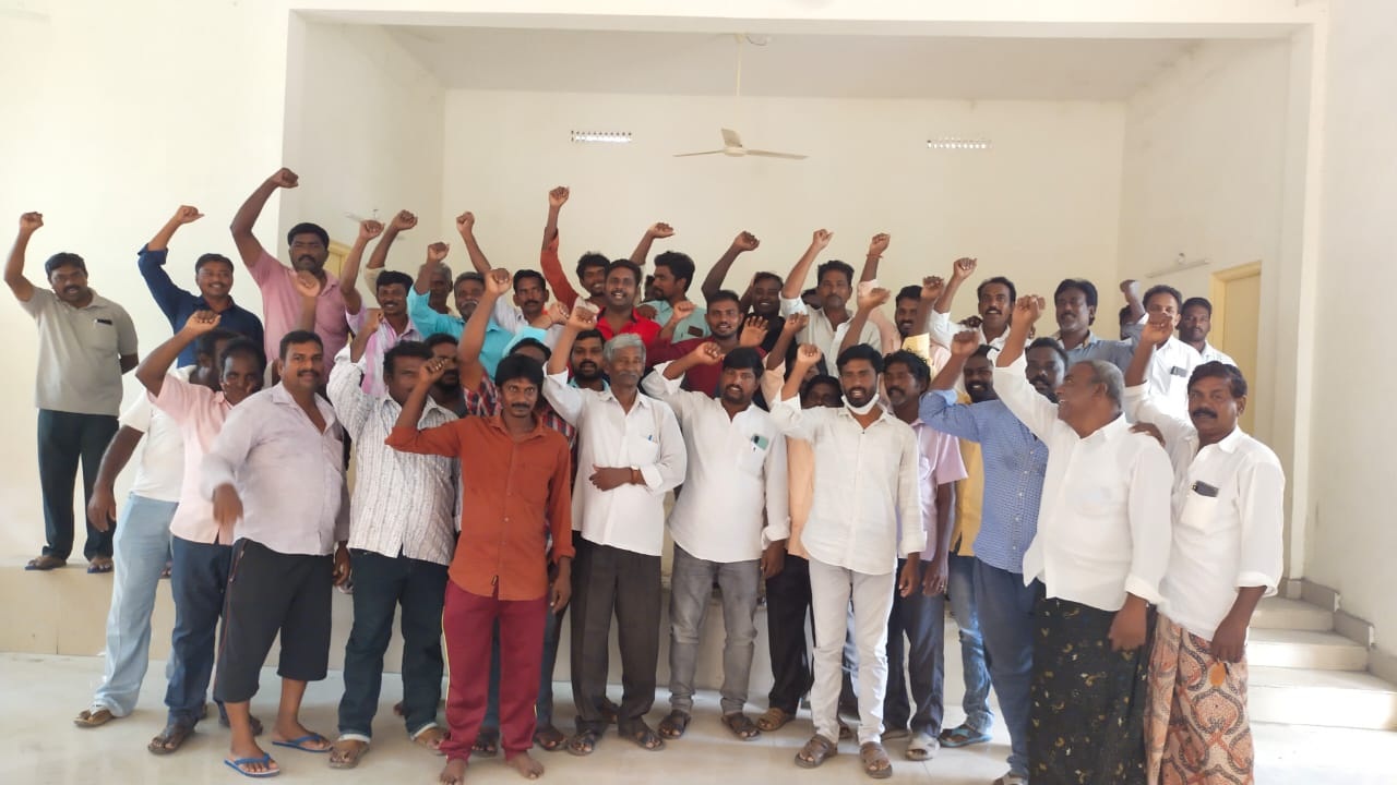 భవన నిర్మాణ కార్మికులను నిర్లక్ష్యం చేస్తున్న ప్రభుత్వం