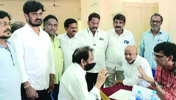 5వ వార్డులో ఉచిత కేన్సర్‌ వైద్యశిబిరం