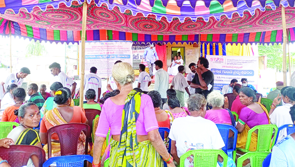 గంగవరంలో ఉచిత వైద్య శిబిరం