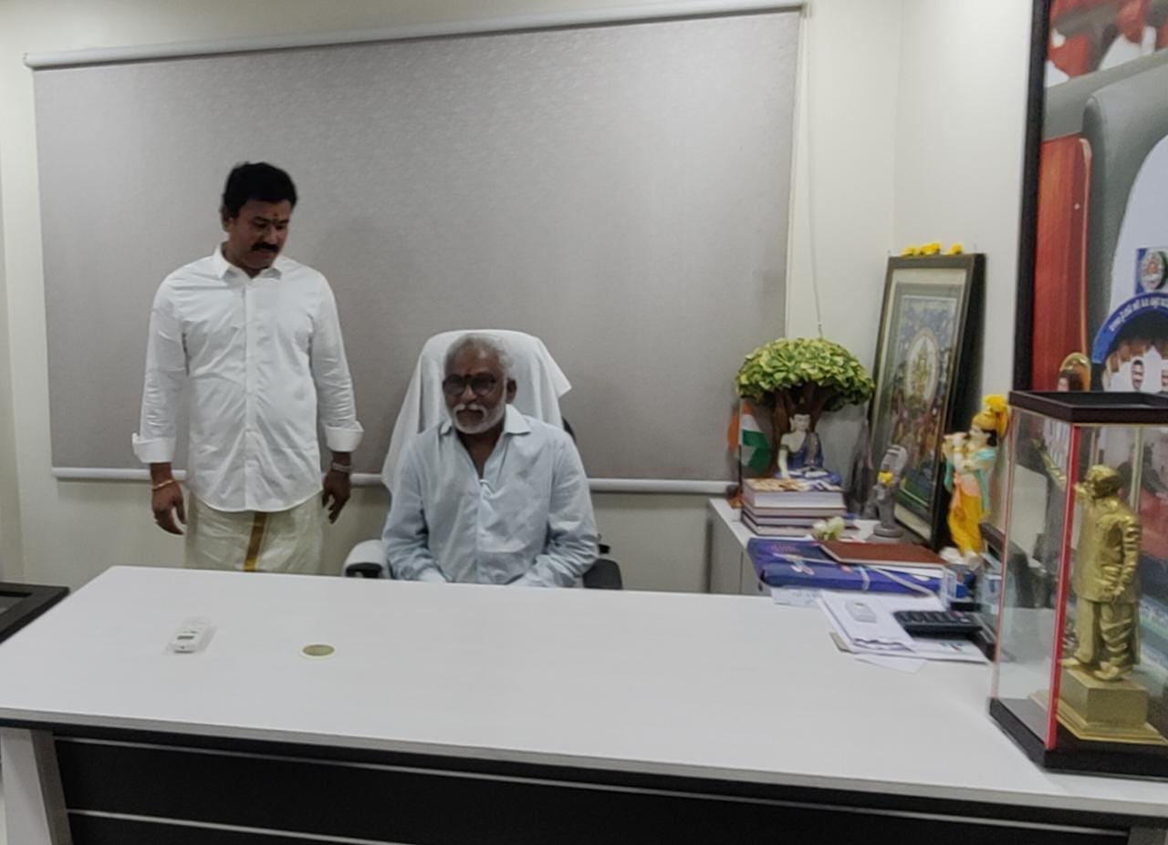  'ఉత్తర' కార్యాలయాన్ని సుబ్బారెడ్డి సందర్శన