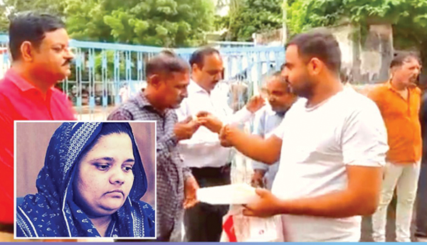 bjp government behaves in bilkis bano gang rape case  