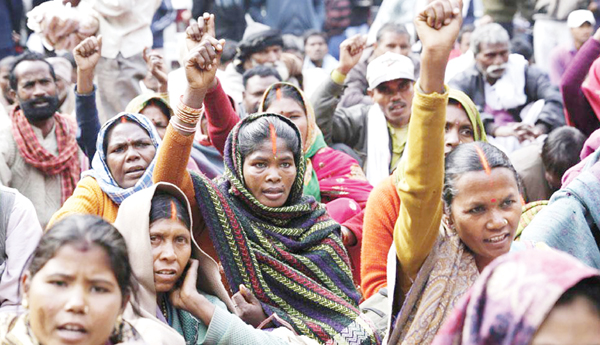 bjp govt attack on tribal rights