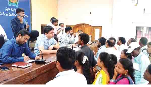  అధికారులు బాధ్యతగా పని చేయాలి