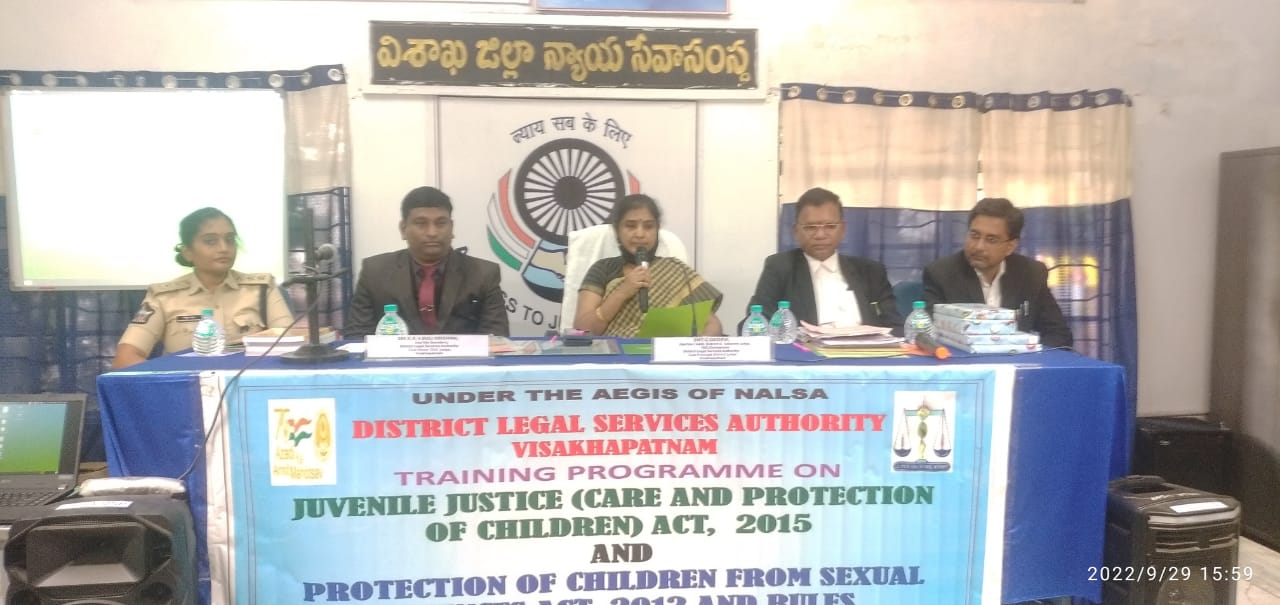 బాలల రక్షణ చట్టాలపై అవగాహన