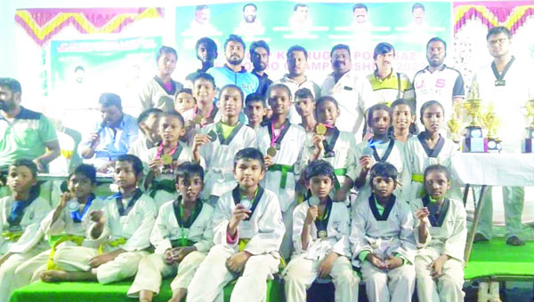 తైక్వాండోలో మధురవాడ క్రీడాకారుల ప్రతిభ