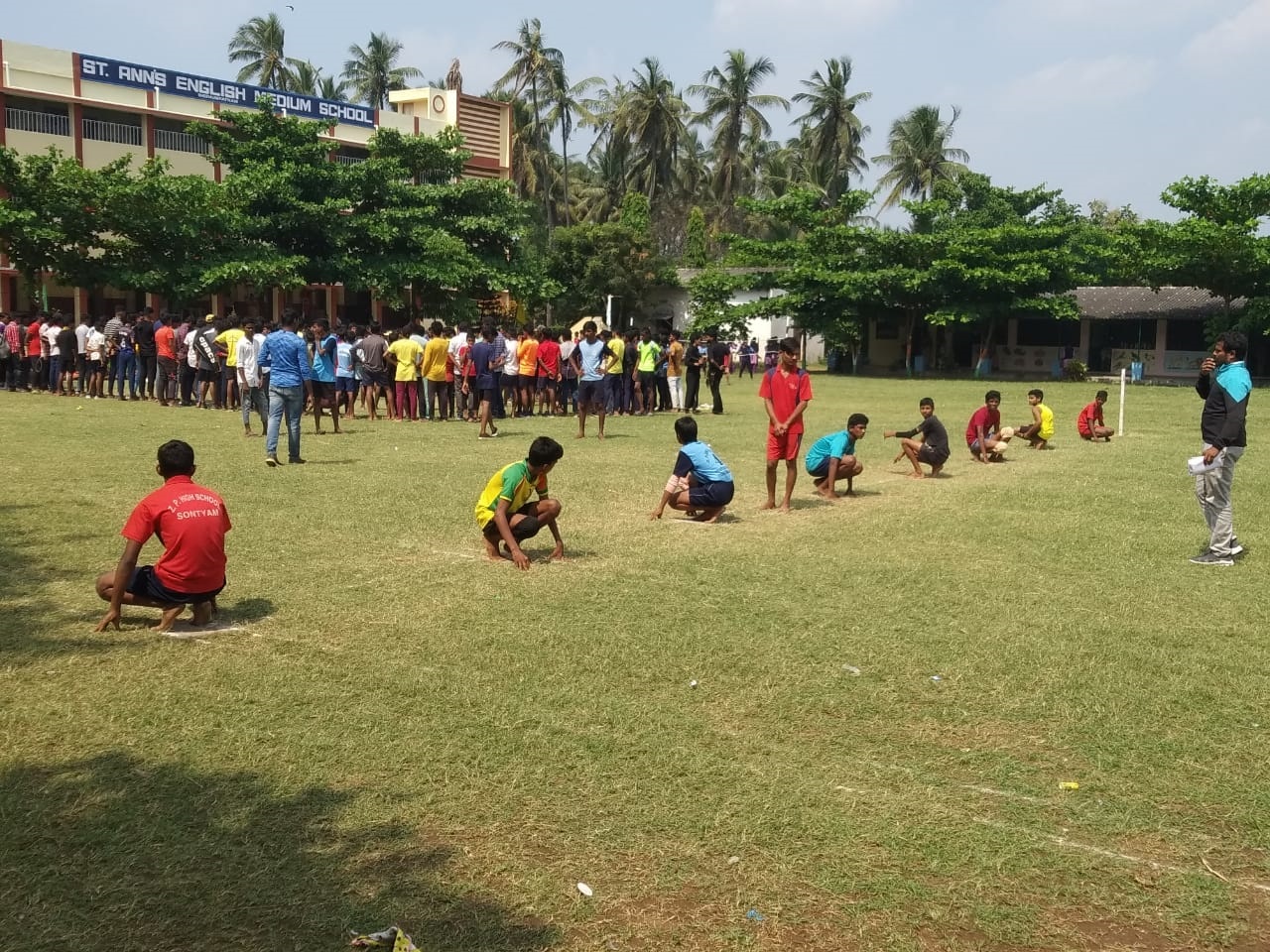  క్రీడాకారుల ఎంపికకు పోటీలు