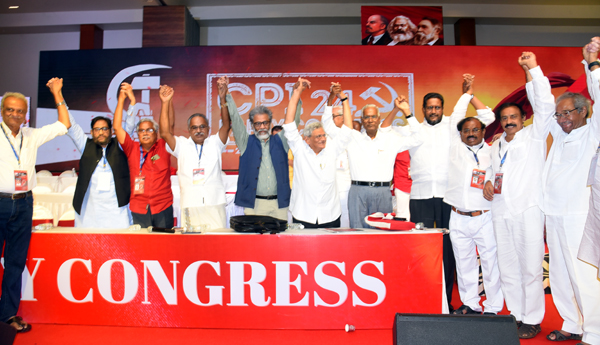 cpi 24th national congress in ap left unity