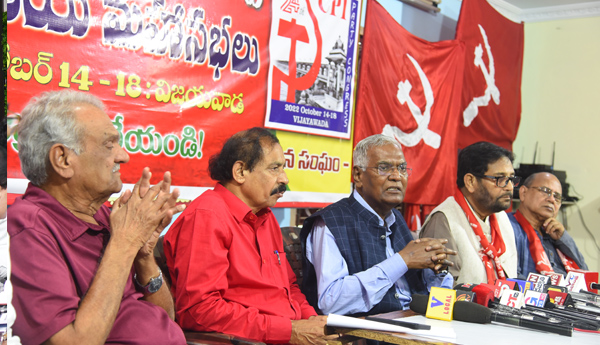 cpi general secretary d raja on pressmeet