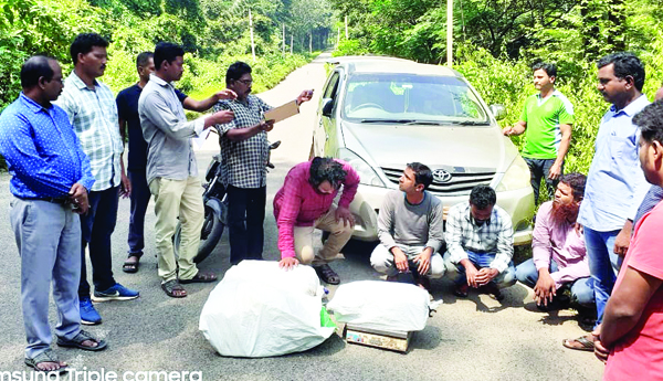 72 కేజీల గంజాయి స్వాధీనం