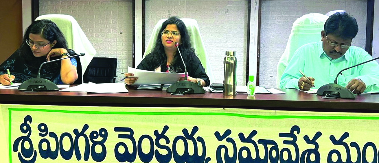 భూ సర్వేలు త్వరగా పూర్తి చేయాలి : జెసి నుపూర్‌ అజరు