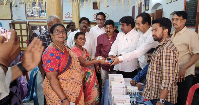 medical camp in alluri