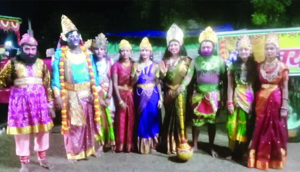 కుంటలో ముగిసిన దేవీ నవరాత్రి ఉత్సవాలు