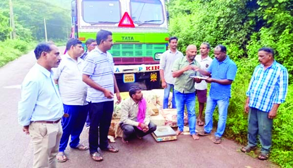 375 కిలోల గంజాయి స్వాధీనం