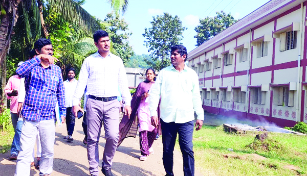 ఐటిడిఎ పిఒ సుడిగాలి పర్యటన