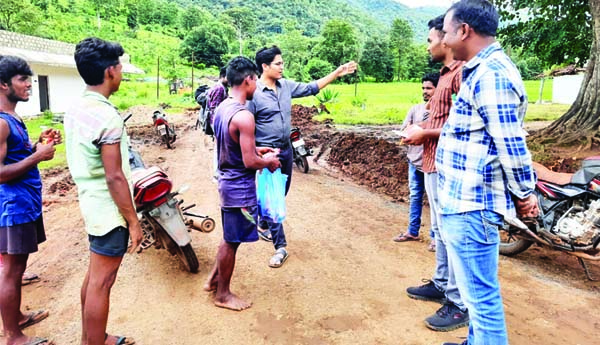 మావోయిస్టు ప్రభావిత ప్రాంతాల్లో ఎఎస్‌పి పర్యటన