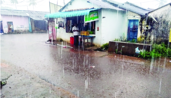 సీలేరులో భారీ వర్షం