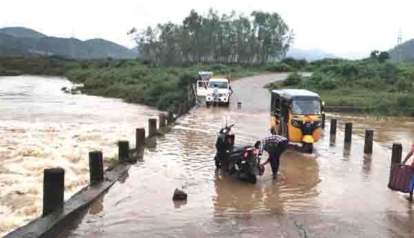 మన్యంలో కుండపోత వాన
