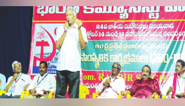 కమ్యూనిజంతోనే సమాజ మార్పు : తమ్మారెడ్డి భరద్వాజ