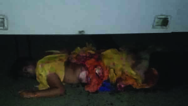 రోడ్డు ప్రమాదంలో వివాహిత మృతి