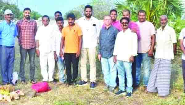 శ్మశాన వాటిక అభివృద్ధి పనులకు శంకుస్థాపన