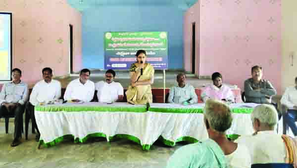 వరి పంటలో యాజమాన్య పద్ధతులపై శిక్షణ